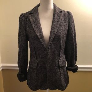 [Ann Taylor] Black & Grey Blazer